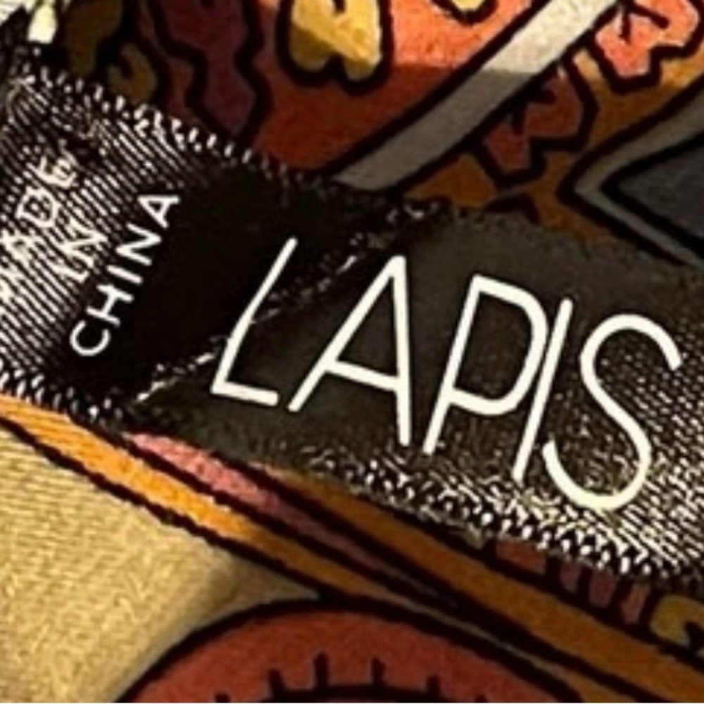 Lapis Midi Dress Boho‎ Paisley Ruffle Cottagecore Festival Silky Y2K Romantic M - Picture 8 of 11